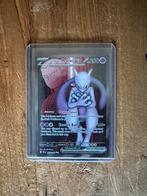 Pokémon TCG Destined Rivals Team Rocket’s Mewtwo ex 213 NM, Ophalen of Verzenden, Zo goed als nieuw, Losse kaart