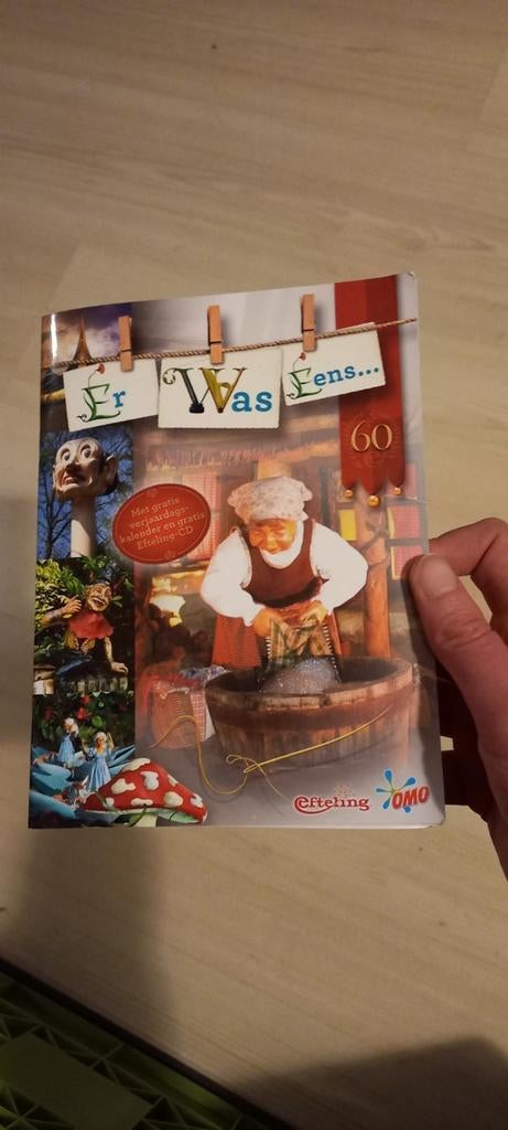 Efteling boekje met CD - Er was eens..., Ophalen, Zo goed als nieuw, Efteling