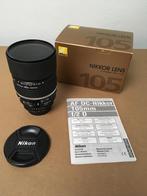 Nikon - Nikkor AF DC 105mm f/2.0D, Ophalen of Verzenden, Zo goed als nieuw, Telelens