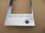 Set alu combi freesmal scharnieren+rail 4x 76/89 -vernieuwd-, Doe-het-zelf en Verbouw, Verzenden, Nieuw