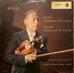 Bruch / Mozart 4 - Jascha Heifetz / Malcolm Sargent (1963), Cd's en Dvd's, Vinyl | Klassiek, Gebruikt, Ophalen of Verzenden, Romantiek