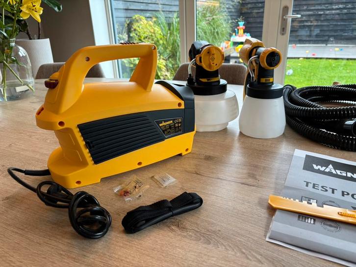 Wagner W 690 Flexio verfspuit, Doe-het-zelf en Verbouw, Schildersmaterialen, Zo goed als nieuw, Verfspuit of Verfpomp, Ophalen