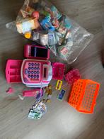 Een leuk winkelsetje met kassa, boodschappen, geld, Ophalen of Verzenden, Gebruikt, Jongen of Meisje