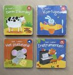 4 geluidenboeken voor peuters, Ophalen of Verzenden, Gelezen, Uitklap-, Voel- of Ontdekboek, 2 tot 3 jaar