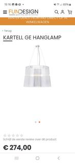 Kartell GE design hanglamp, Ophalen of Verzenden, Zo goed als nieuw