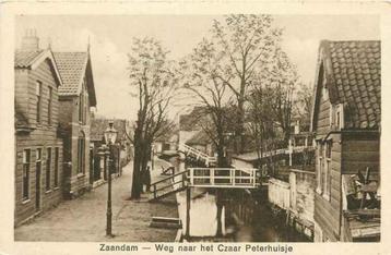 (301-029-029) Zaandam Weg naar het Czaar Peterhuisje beschikbaar voor biedingen