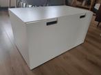 Speelgoedkist en bank Ikea wit, Ophalen, Zo goed als nieuw, Minder dan 50 cm