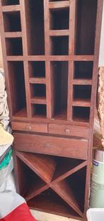 Wijnkast, zware kwaliteit. Uniek ontwerp, Huis en Inrichting, Kasten | Vitrinekasten, Ophalen, 25 tot 50 cm, Minder dan 100 cm