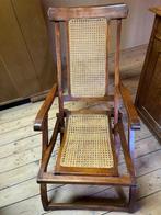 dekstoel, Huis en Inrichting, Ophalen, Bruin, Hout, Zo goed als nieuw