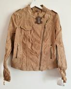 Nieuw suède leren jas lichtbruin C&A maat 38, Kleding | Dames, Maat 38/40 (M), Bruin, Nieuw, Ophalen of Verzenden