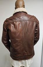 PME Legend Hudson Bomber model leren jas (L) ingevet, Kleding | Heren, Jassen | Winter, Maat 52/54 (L), Bruin, ., Ophalen of Verzenden