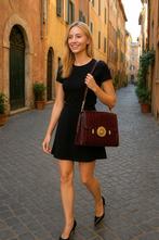 Originele Versace dames tas shoudertas kalfsleer, Sieraden, Tassen en Uiterlijk, Tassen | Damestassen, Ophalen of Verzenden, Zwart