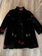 Winterjas teddy, Kleding | Dames, Jassen | Winter, Maat 38/40 (M), Zwart, Ophalen of Verzenden, Vintage