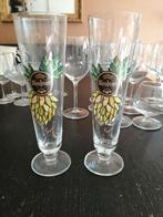 2 hoge bierglazen nieuw, Ophalen of Verzenden, Nieuw, Bierglas