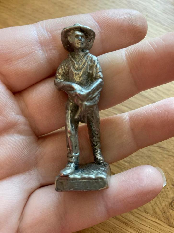 Kuhn & Co. Figuur - Vintage miniatuur, Antiek en Kunst, Antiek | Tin, Ophalen of Verzenden