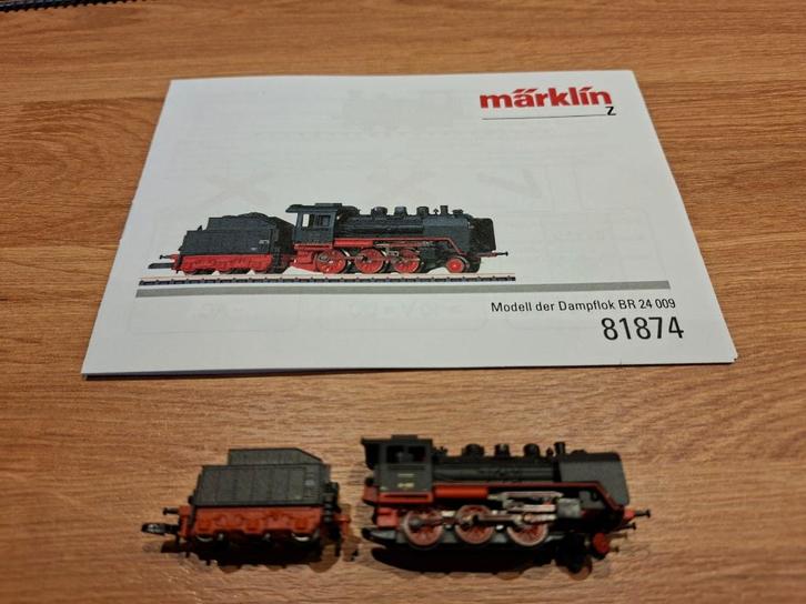 Märklin Z  Mini club - BR 24 009 uit set 81874. Nieuwstaat., Hobby en Vrije tijd, Modeltreinen | Overige schalen, Nieuw, Locomotief