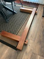 Eiken schoorsteen ommanteling, Ophalen, Zo goed als nieuw, Hout, Houtkachel