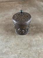 Vintage Suikerpotje - Goede Staat merkje HH 90, Antiek en Kunst, Ophalen of Verzenden, Zilver