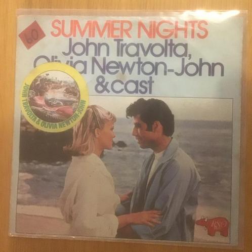 John Travolta & Olivia Newton-John - Summer nights, Cd's en Dvd's, Vinyl Singles, Single, Pop, Ophalen of Verzenden