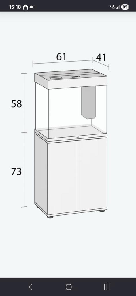 Juwel Lido 120 aquarium, Dieren en Toebehoren, Vissen | Aquaria en Toebehoren, Gebruikt, Leeg aquarium, Ophalen