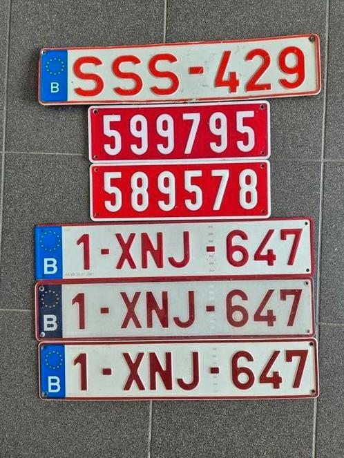 Nummerplaten €15 voor alles!, Verzamelen, Automerken, Motoren en Formule 1, Zo goed als nieuw, Auto's, Ophalen
