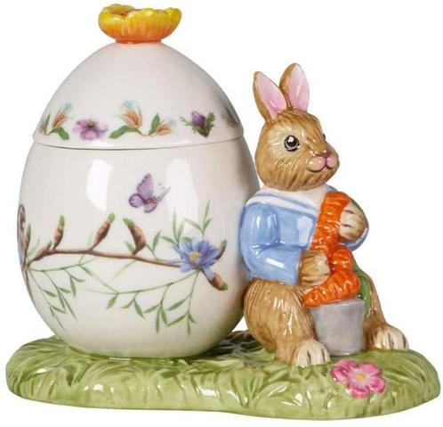 Villeroy & Boch Bunny Tales verzamelitem ei met deksel Max, Verzamelen, Porselein, Kristal en Bestek, Nieuw, Beeldje(s), Porselein