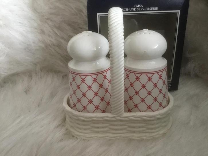 Vintage Emsa Zout en Peperstel in Originele Doos, Huis en Inrichting, Keuken | Keukenbenodigdheden, Nieuw, Ophalen of Verzenden