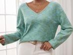 NIEUW! Shein Essnce; Oversized sweater; maat L (40/42), Shein, Ophalen of Verzenden, Nieuw, Groen
