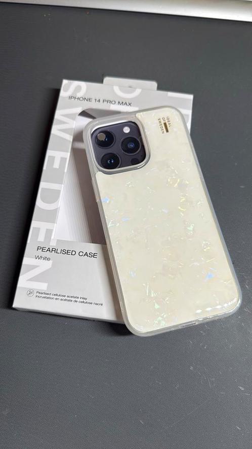 iDeal of Sweden Pearlised Case White for iPhone 14 Pro Max, Telecommunicatie, Mobiele telefoons | Hoesjes en Frontjes | Apple iPhone