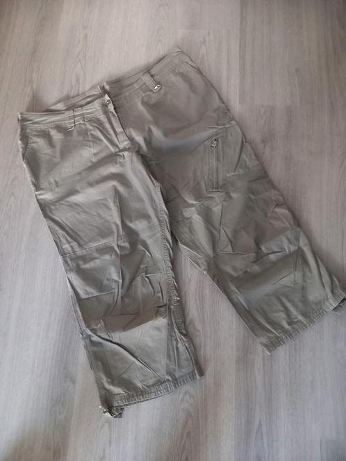 7/8 DAMESBROEK MAAT 54/56 MISS ETAM, Kleding | Dames, Broeken en Pantalons, Zo goed als nieuw, Maat 46/48 (XL) of groter, Groen