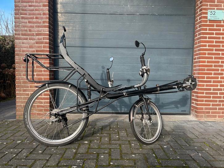 Ligfiets te koop, Fietsen en Brommers, Fietsen | Ligfietsen, Gebruikt, Overige merken, Bovenstuur, Ophalen