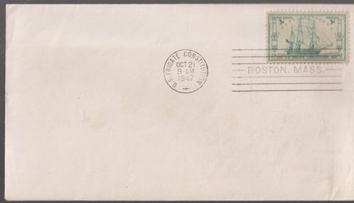 Amerika 1947 Tall Ship, Postzegels en Munten, Brieven en Enveloppen | Buitenland, Envelop, Ophalen of Verzenden