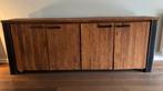 Oud Teakhout, Huis en Inrichting, Ophalen, 200 cm of meer, Metaal, Industrieel