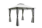 UITVERKOOP! OP=OP! Tuinpaviljoen 3x3 Stone Grey Façil, Tuin en Terras, De Amert 152 5462GH Veghel, Grizzly Outdoor, Minder dan 4 meter