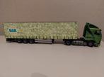 Tekno Volvo FH12 p. vd Nat met HAK oplegger appels, Ophalen of Verzenden, Zo goed als nieuw, Bus of Vrachtwagen, Tekno
