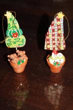 kerstplant ornament 2x, Diversen, Kerst, Zo goed als nieuw, Ophalen