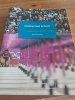 Marco Mosselman - Inleiding sport en recht, Boeken, Gelezen, Ophalen of Verzenden, Marco Mosselman