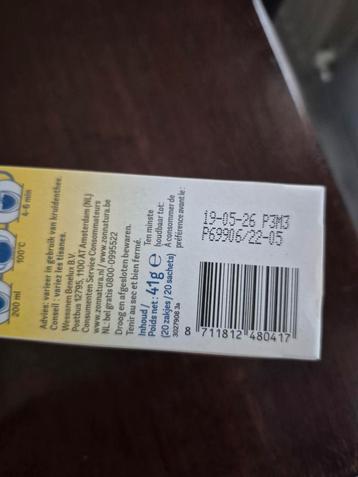 Thee beschikbaar voor biedingen