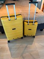 Koffers - Set van 2: Handbagage & Grote Koffer, Sieraden, Tassen en Uiterlijk, Koffers, Ophalen, Gebruikt, Hard kunststof, Minder dan 50 cm