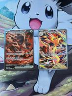 Pokémon Kaarten - Ursaluna EX & Typhlosion, Ophalen of Verzenden, Zo goed als nieuw, Meerdere kaarten, Foil