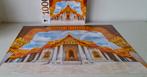 Puzzel Marmeren Tempel spectaculair Thailand Mindbogglers, Ophalen of Verzenden, 500 t/m 1500 stukjes, Zo goed als nieuw, Legpuzzel