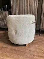 Riviera Maison poef €125,-, Huis en Inrichting, Banken | Voetenbanken en Poefen, Rond, Minder dan 50 cm, Ophalen of Verzenden