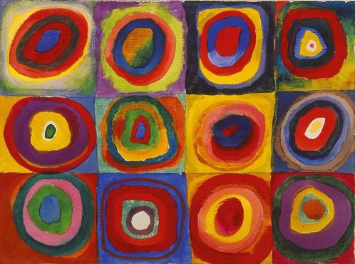 De mooiste replica's op canvas van Kandinsky, Antiek en Kunst, Kunst | Schilderijen | Klassiek, Verzenden