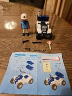 Playmobil 3655 Politie strand quad, Ophalen of Verzenden, Zo goed als nieuw, Complete set
