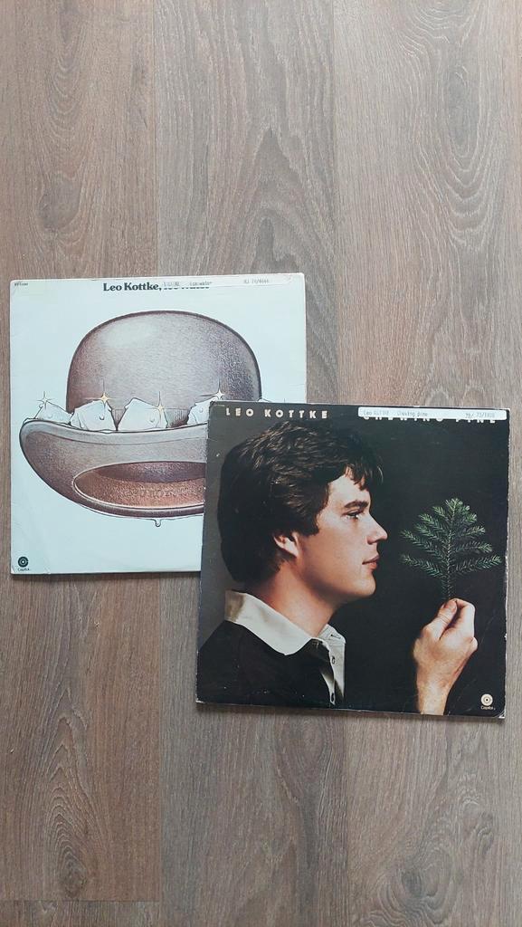 Leo Kottke LP's - Ice Water, Chewing Pine, Cd's en Dvd's, Vinyl | Rock, Gebruikt, Ophalen of Verzenden