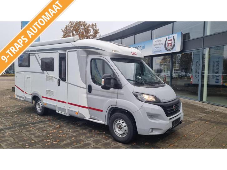 LMC Cruiser V 646 SAT/TV ZENEC NAV TREKHAAK, Caravans en Kamperen, Campers, Bedrijf, Half-integraal, LMC, Fiat, Diesel, Automaat