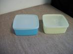 2 Tupperware Diepvries/ Stapel Bakjes, Huis en Inrichting, Keuken | Tupperware, Ophalen of Verzenden, Gebruikt, Bak of Kom
