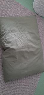 Groot legergroen woonkussen - 70x100cm, Ophalen, Zo goed als nieuw, Groen