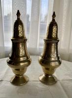 zout en peper groot stel zilver antiek, Ophalen of Verzenden, Zilver