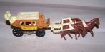 Zeer zeldzame vintage (1980) Majorette stage coach met paard, Ophalen of Verzenden, Zo goed als nieuw